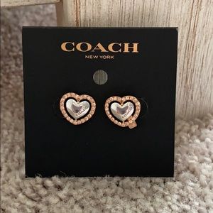 Coach earrings